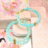 Mousse aux myrtilles | Bracelet en verre scintillant